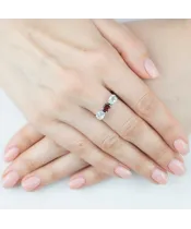 Женские Кольца_Серебро .925_ГРАНАТ__5-Лазурит-Онлайн