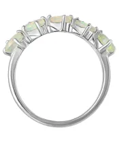 Женские Кольца_Серебро .925_ОПАЛ__5-Лазурит-Онлайн