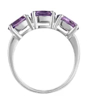 Женские Кольца_Серебро .925_АМЕТИСТ__3-Лазурит-Онлайн