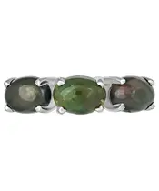 Женские Кольца_Серебро .925_ОПАЛ__2-Лазурит-Онлайн