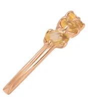 Женские Кольца_Серебро .925_ЦИТРИН__5-Лазурит-Онлайн