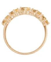 Женские Кольца_Серебро .925_ЦИТРИН__4-Лазурит-Онлайн