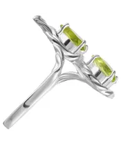 Женские Кольца_Серебро .925_ХРИЗОЛИТ__4-Лазурит-Онлайн