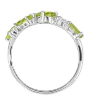 Женские Кольца_Серебро .925_ХРИЗОЛИТ_Нанокристалл_3-Лазурит-Онлайн