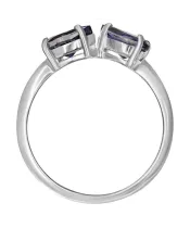 Женские Кольца_Серебро .925_ТАНЗАНИТ__3-Лазурит-Онлайн