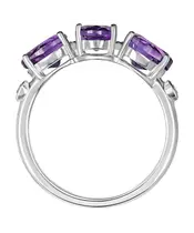 Женские Кольца_Серебро .925_АМЕТИСТ_Нанокристалл_3-Лазурит-Онлайн