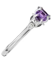 Женские Кольца_Серебро .925_АМЕТИСТ_Нанокристалл_4-Лазурит-Онлайн