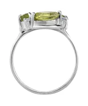 Женские Кольца_Серебро .925_ХРИЗОЛИТ_Нанокристалл_3-Лазурит-Онлайн