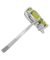 Женские Кольца_Серебро .925_ХРИЗОЛИТ_Нанокристалл_4-Лазурит-Онлайн