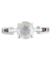 Женские Кольца_Серебро .925_ЛУННЫЙ КАМЕНЬ__3-Лазурит-Онлайн