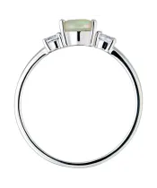 Женские Кольца_Серебро .925_ОПАЛ_Нанокристалл_4-Лазурит-Онлайн