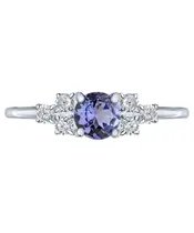 Женские Кольца_Серебро .925_ТАНЗАНИТ_Нанокристалл_3-Лазурит-Онлайн