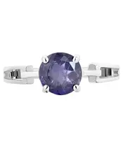 Женские Кольца_Серебро .925_ИОЛИТ__2-Лазурит-Онлайн