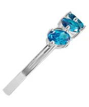 Женские Кольца_Серебро .925__Нанокристалл_3-Лазурит-Онлайн