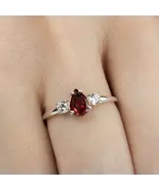 Женские Кольца_Серебро .925_ГРАНАТ_Нанокристалл_6-Лазурит-Онлайн