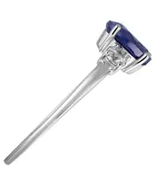 Женские Кольца_Серебро .925_САПФИР_Нанокристалл_5-Лазурит-Онлайн