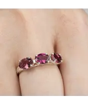 Женские Кольца_Серебро .925_ТУРМАЛИН__6-Лазурит-Онлайн