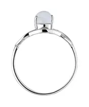 Женские Кольца_Серебро .925_ЛУННЫЙ КАМЕНЬ__4-Лазурит-Онлайн