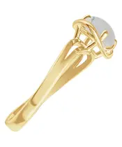 Женские Кольца_Серебро .925_ЛУННЫЙ КАМЕНЬ__5-Лазурит-Онлайн