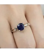 Женские Кольца_Серебро .925_САПФИР__6-Лазурит-Онлайн