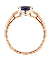 Женские Кольца_Серебро .925_САПФИР__4-Лазурит-Онлайн