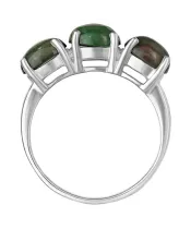 Женские Кольца_Серебро .925_ОПАЛ__3-Лазурит-Онлайн