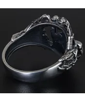 Мужские кольца_Серебро .925___7-Лазурит-Онлайн