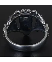 Мужские кольца_Серебро .925___6-Лазурит-Онлайн