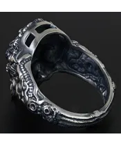 Мужские кольца_Серебро .925___3-Лазурит-Онлайн