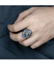 Мужские кольца_Серебро .925___10-Лазурит-Онлайн