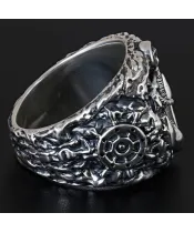 Мужские кольца_Серебро .925___6-Лазурит-Онлайн