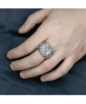 Мужские кольца_Серебро .925___10-Лазурит-Онлайн