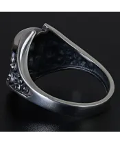 Мужские кольца_Серебро .925___3-Лазурит-Онлайн