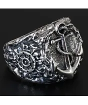 Мужские кольца_Серебро .925___7-Лазурит-Онлайн