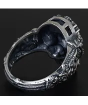 Мужские кольца_Серебро .925___5-Лазурит-Онлайн