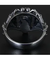 Мужские кольца_Серебро .925___4-Лазурит-Онлайн