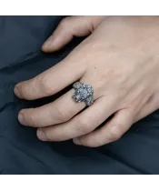 Мужские кольца_Серебро .925___10-Лазурит-Онлайн