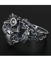 Мужские кольца_Серебро .925___3-Лазурит-Онлайн