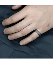 Мужские кольца_Серебро .925___10-Лазурит-Онлайн