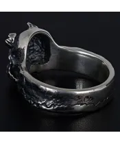 Мужские кольца_Серебро .925___3-Лазурит-Онлайн