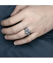 Мужские кольца_Серебро .925___10-Лазурит-Онлайн