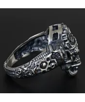 Мужские кольца_Серебро .925___7-Лазурит-Онлайн