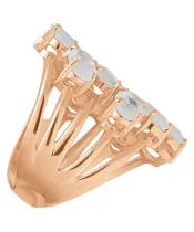 Женские Кольца_Серебро .925_ЛУННЫЙ КАМЕНЬ__5-Лазурит-Онлайн