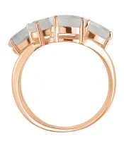 Женские Кольца_Серебро .925_ЛУННЫЙ КАМЕНЬ__4-Лазурит-Онлайн