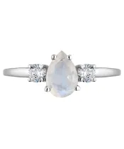 Женские Кольца_Серебро .925_ЛУННЫЙ КАМЕНЬ_Нанокристалл_3-Лазурит-Онлайн