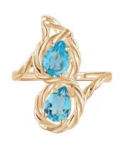 Женские Кольца_Серебро .925_ТОПАЗ__3-Лазурит-Онлайн