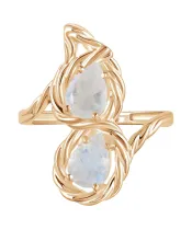 Женские Кольца_Серебро .925_ЛУННЫЙ КАМЕНЬ__3-Лазурит-Онлайн