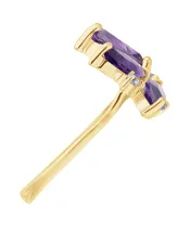 Женские Кольца_Серебро .925_АМЕТИСТ_Нанокристалл_5-Лазурит-Онлайн