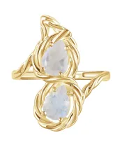 Женские Кольца_Серебро .925_ЛУННЫЙ КАМЕНЬ__3-Лазурит-Онлайн