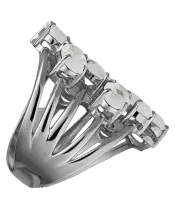 Женские Кольца_Серебро .925_ЛУННЫЙ КАМЕНЬ__5-Лазурит-Онлайн